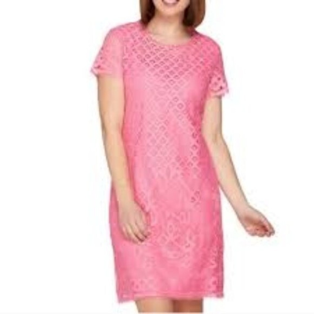 Isaac Mizrahi Live -Beautiful lace dress Size XXS